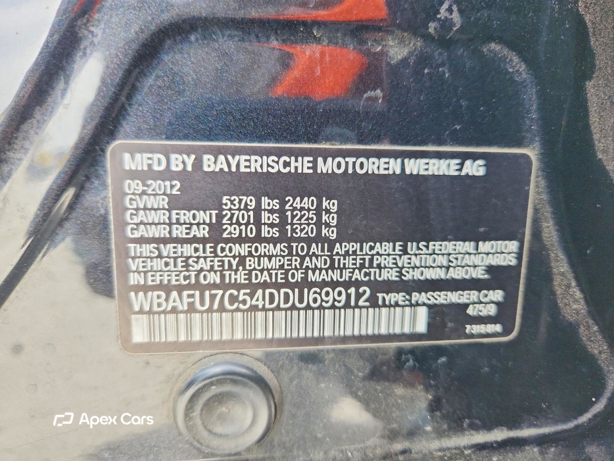 BMW Series 5 2013