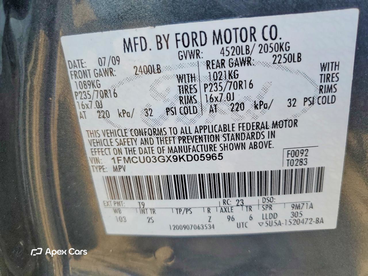 Ford Escape 2009