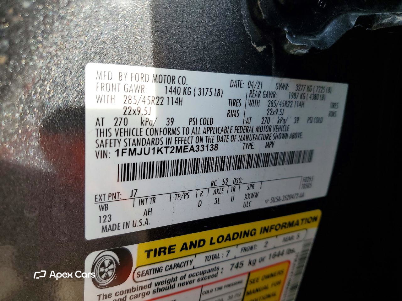 Ford Expedition 2021