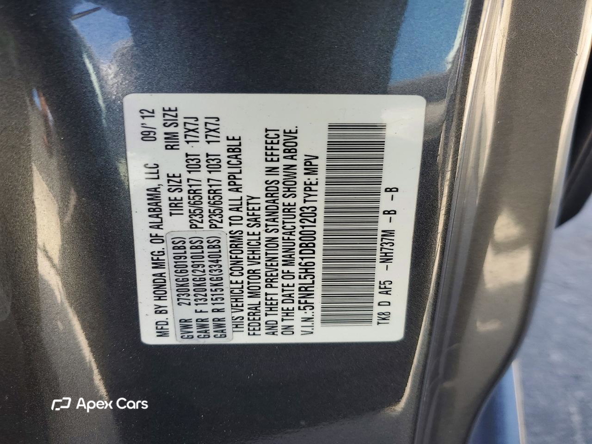 Honda Odyssey 2013