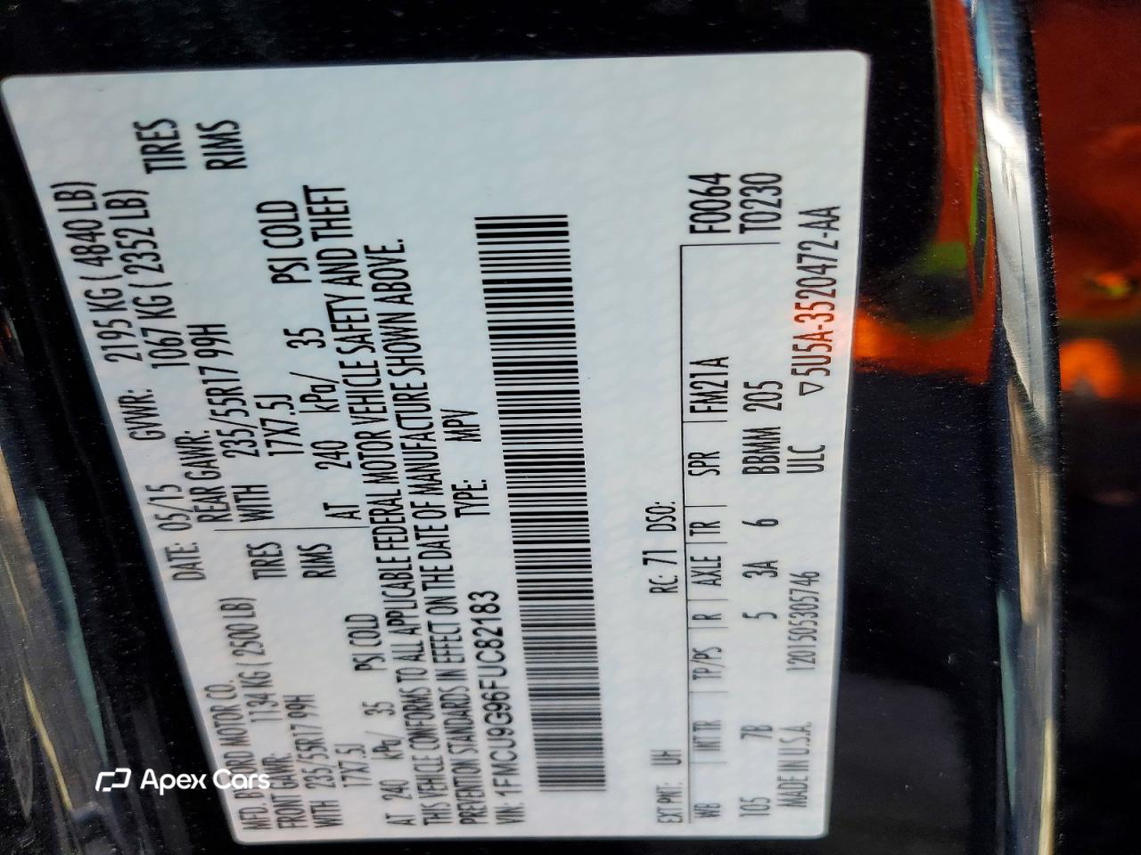 Ford Escape 2015