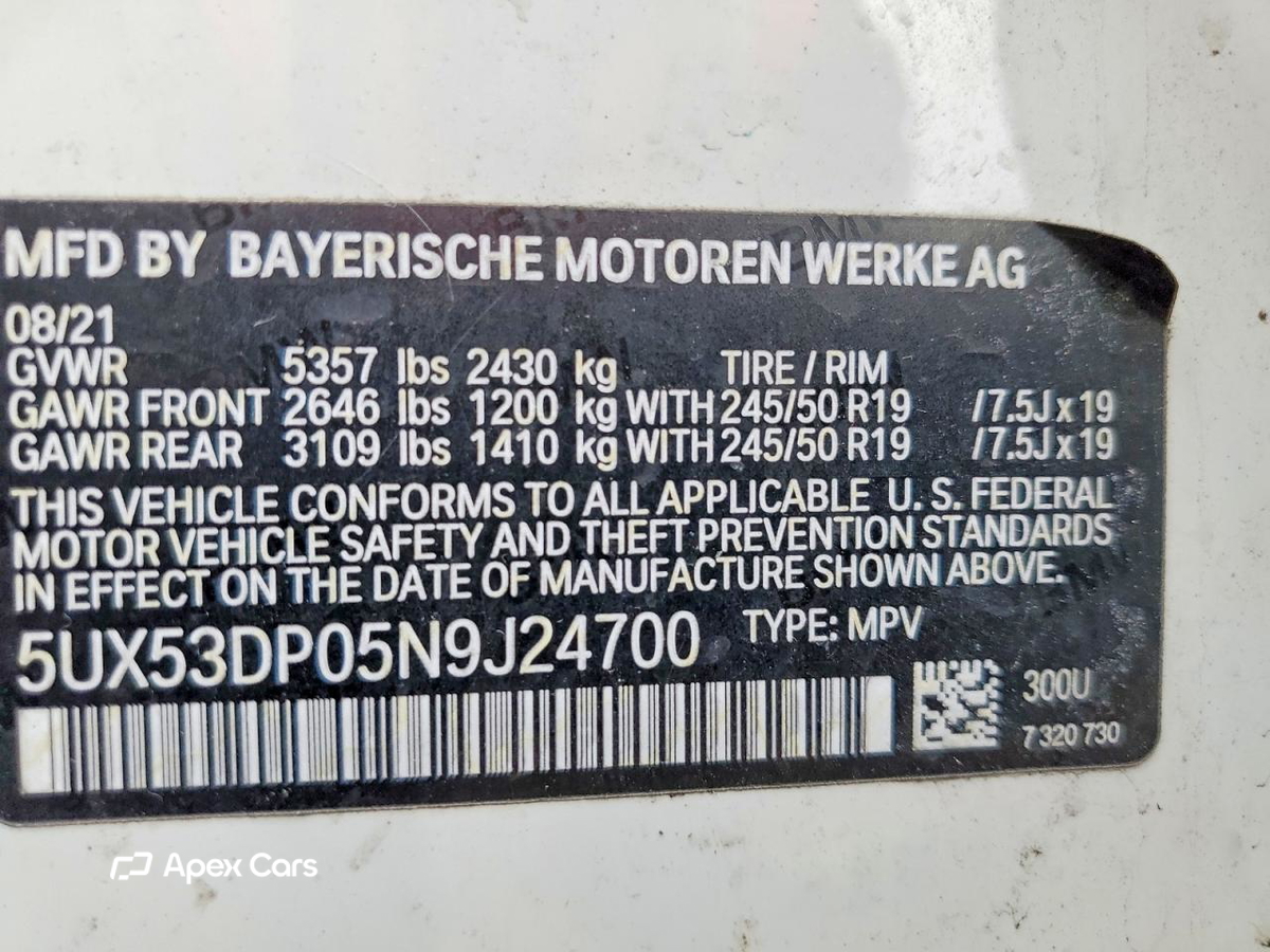 BMW X3 2022