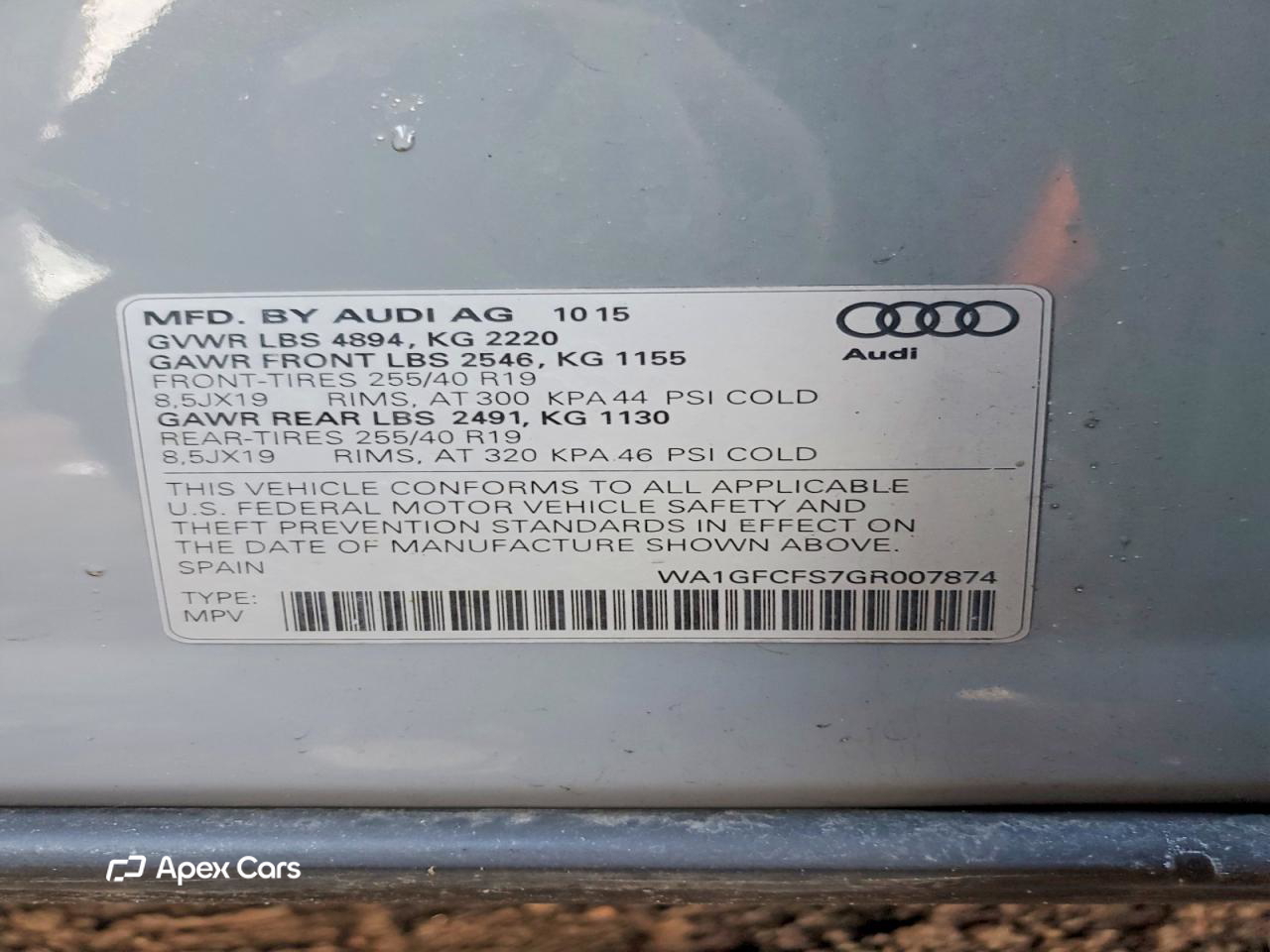 Audi Q3 2016