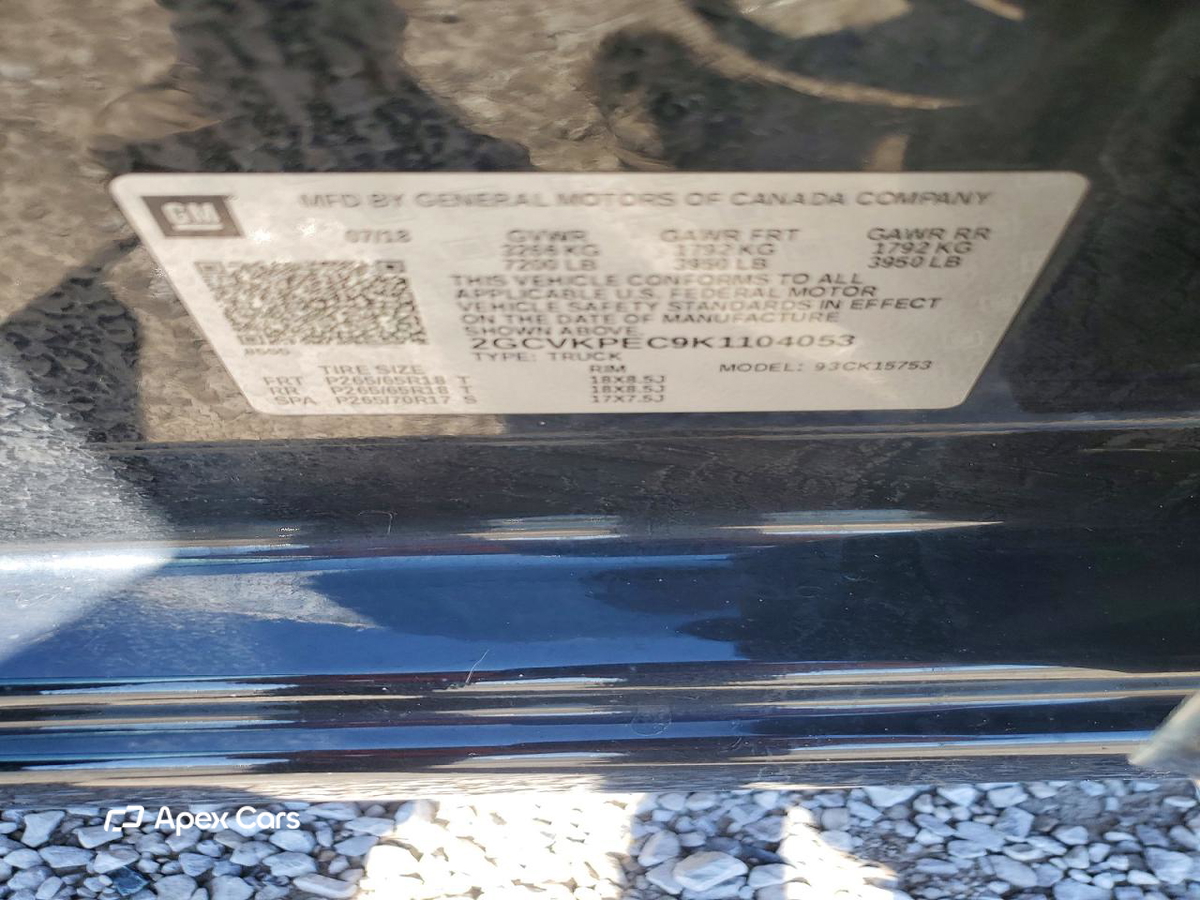 Chevrolet Silverado 2019