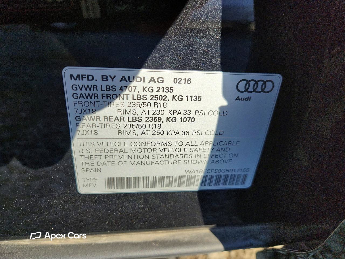 Audi Q3 2016