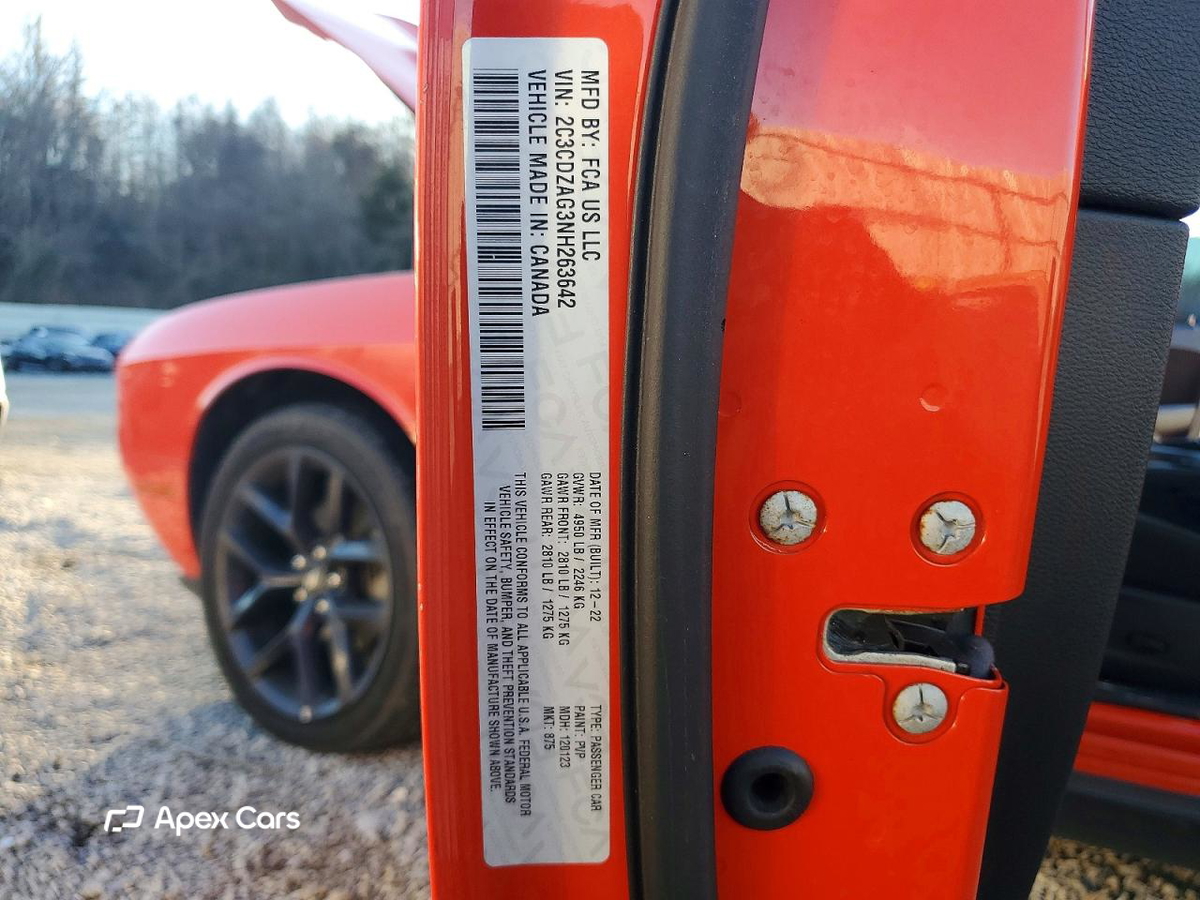 Dodge Challenger 2022