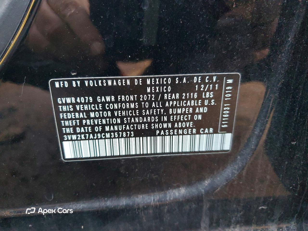 Volkswagen Jetta 2012