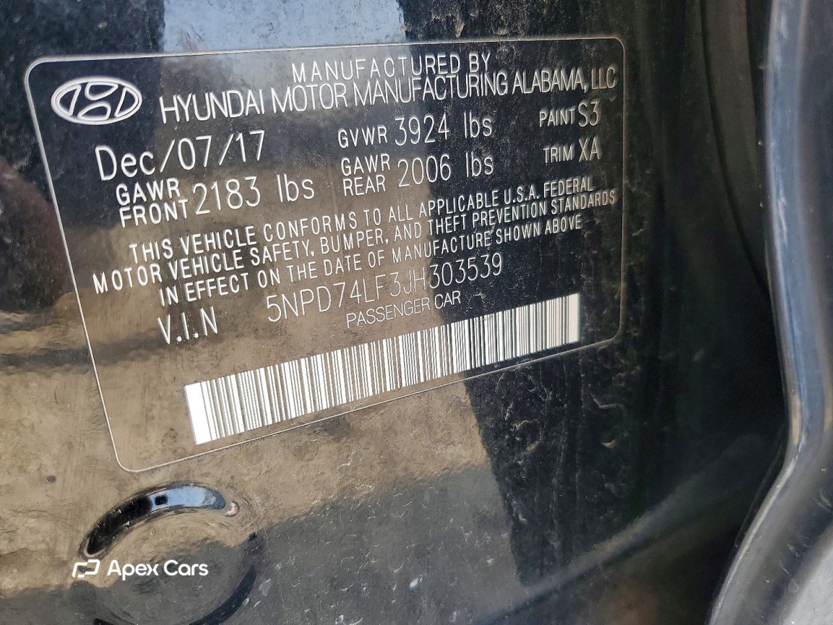 Hyundai Elantra 2018