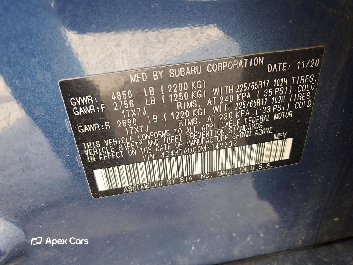 Subaru Outback 2021