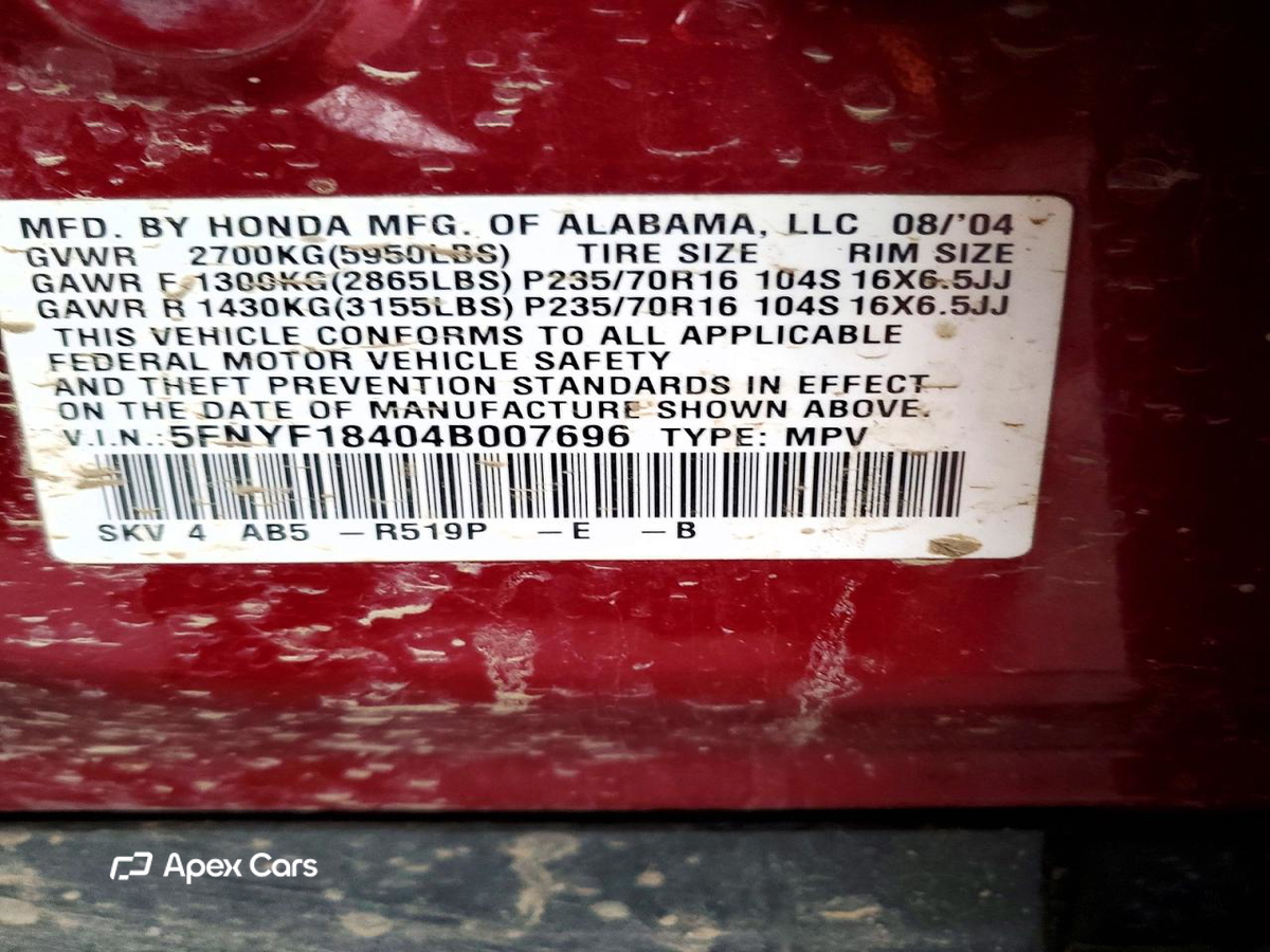 Honda Pilot 2004