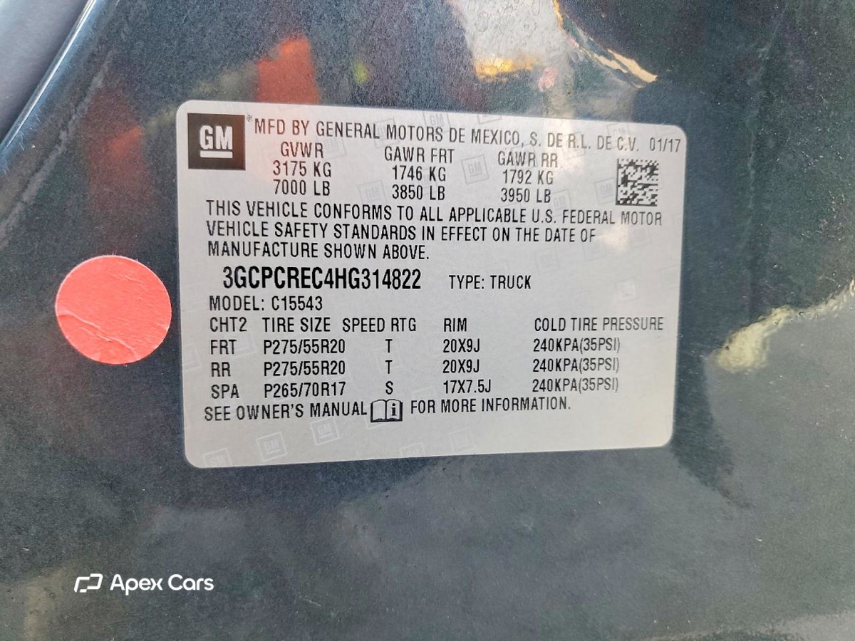 Chevrolet Silverado 2017