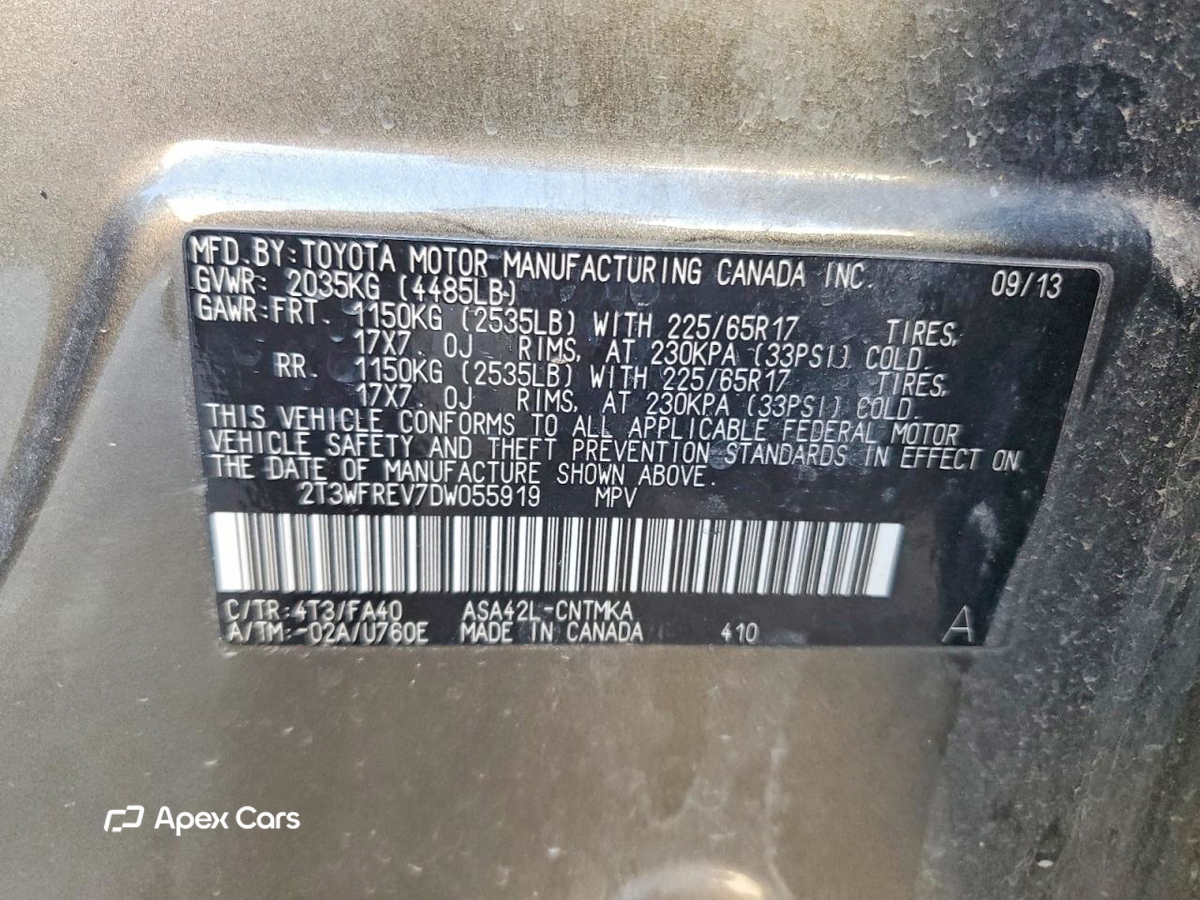 Toyota RAV 4 2013