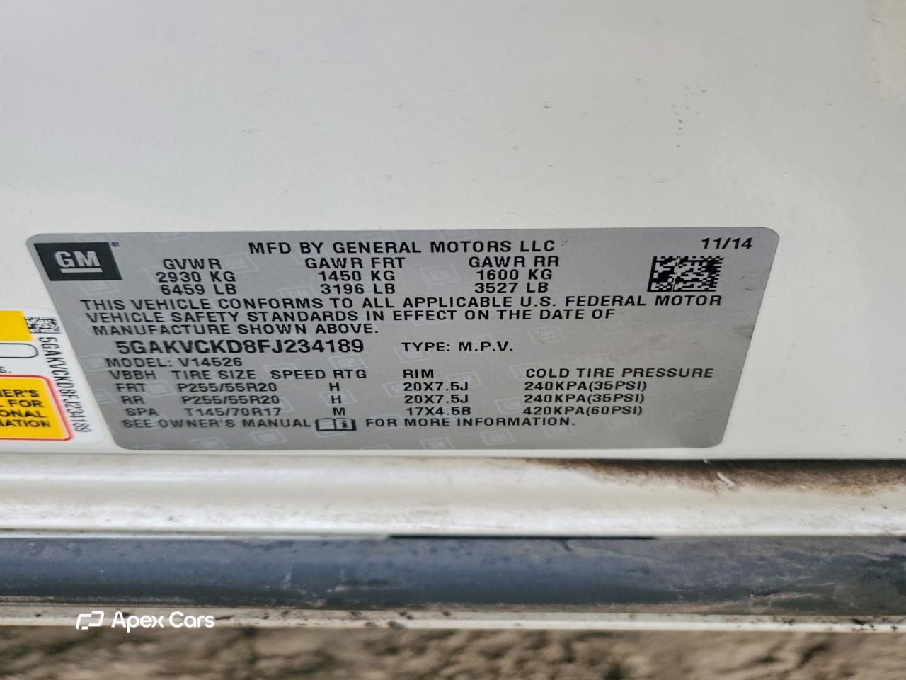 Buick Enclave 2015