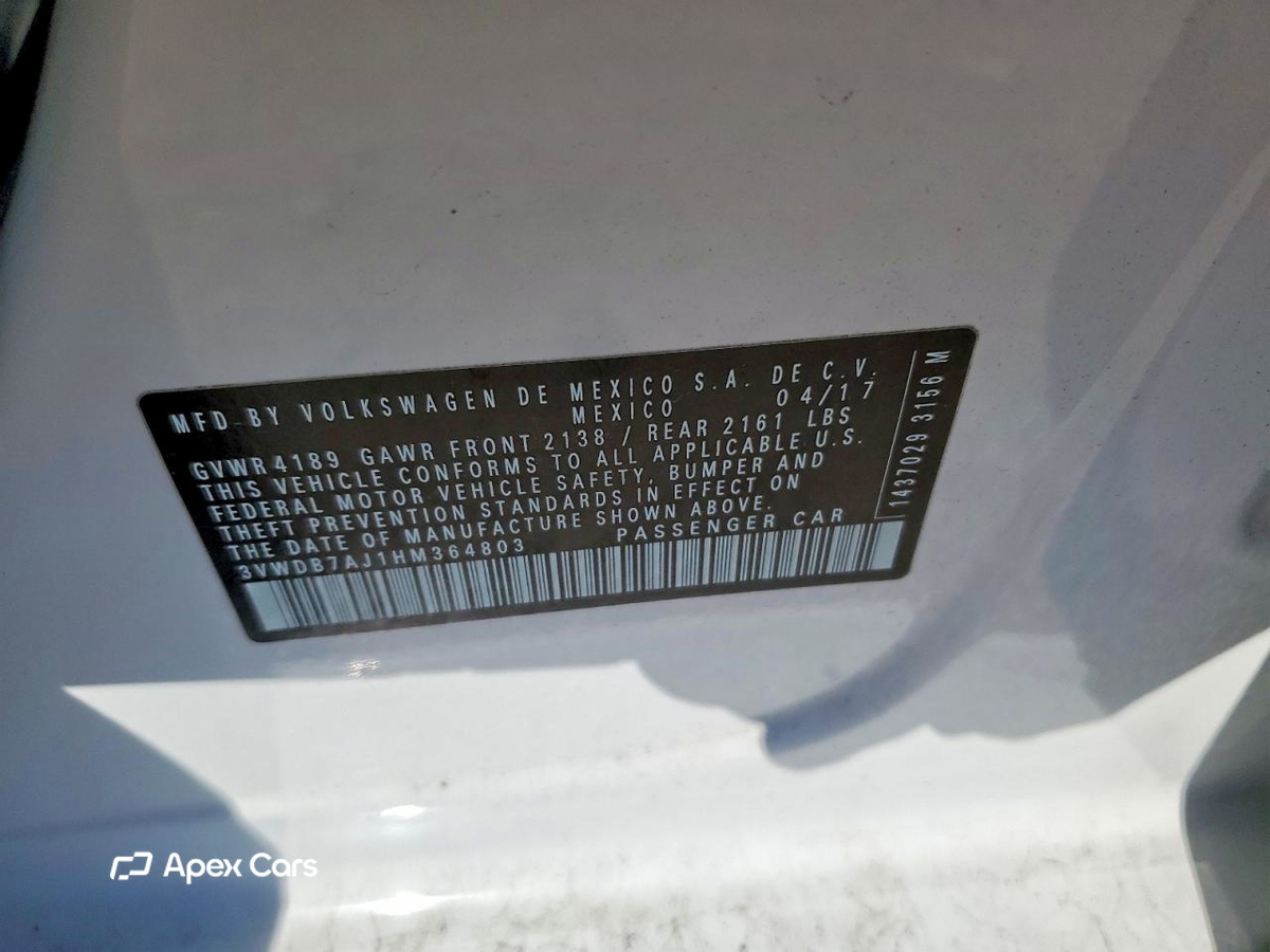 Volkswagen Jetta 2017