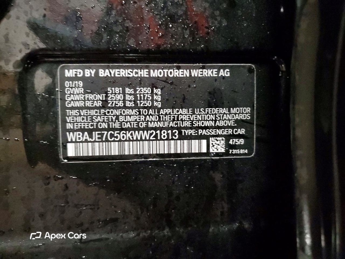 BMW Series 5 2019