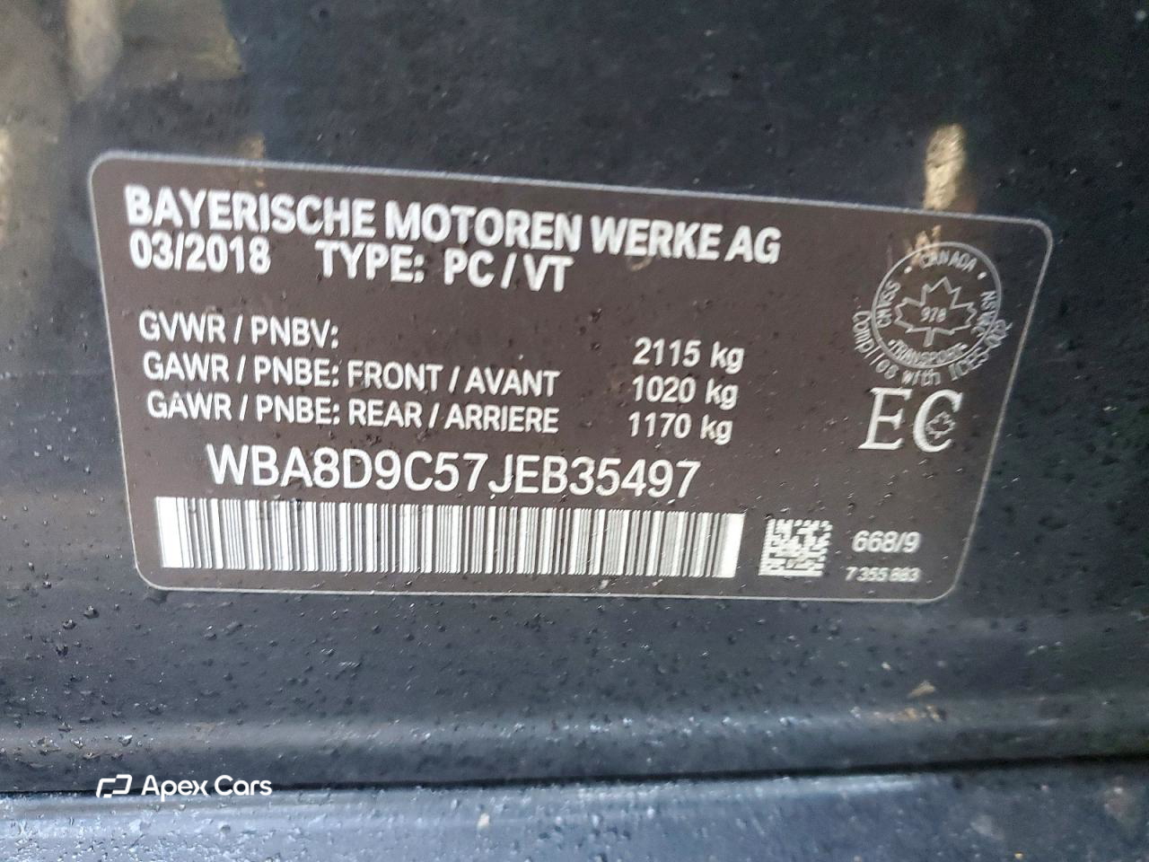 BMW Series 3 2018