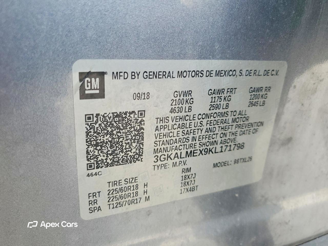 GMC Terrain 2019