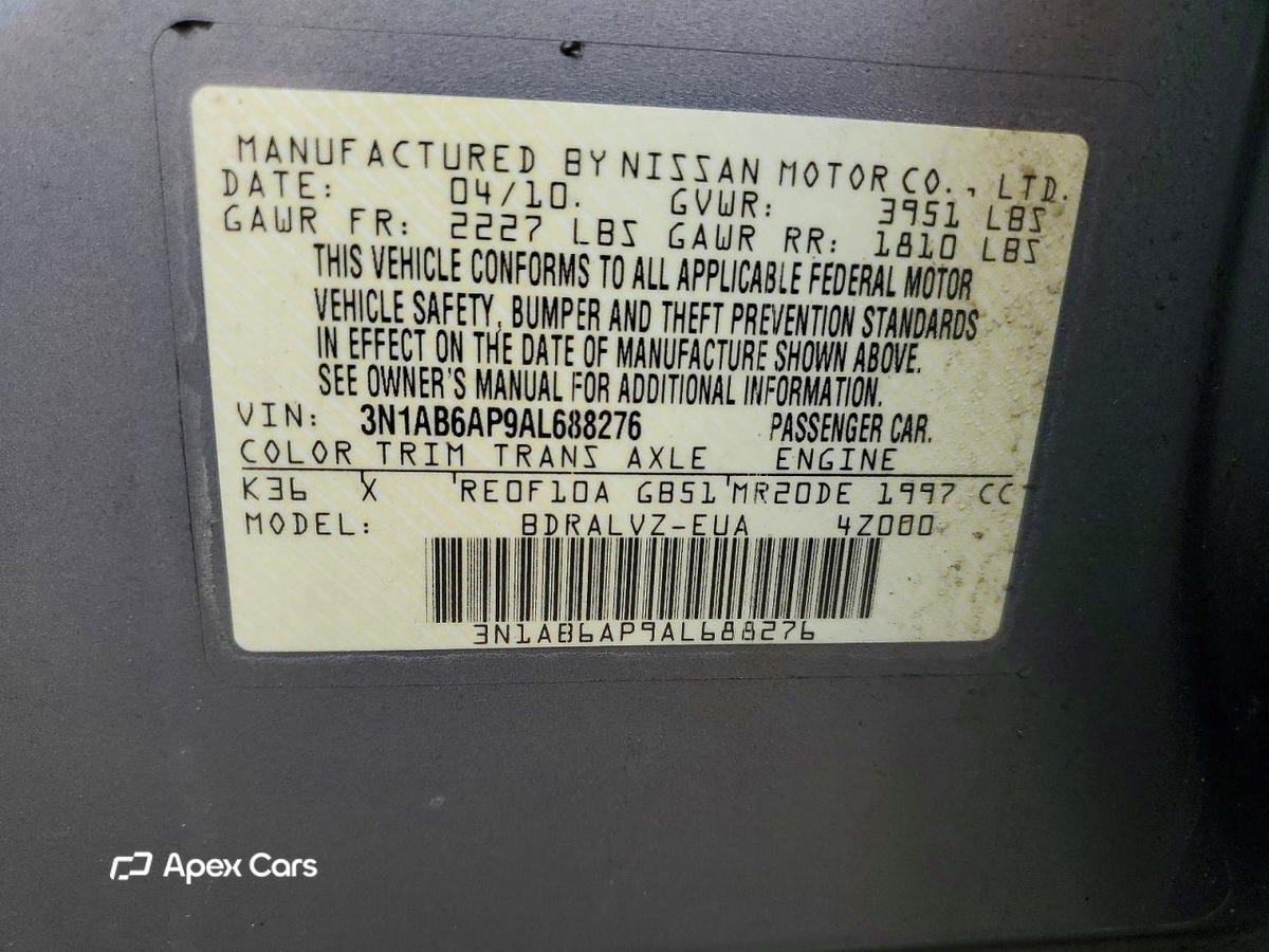 Nissan Sentra 2010