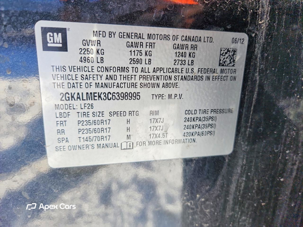 GMC Terrain 2012
