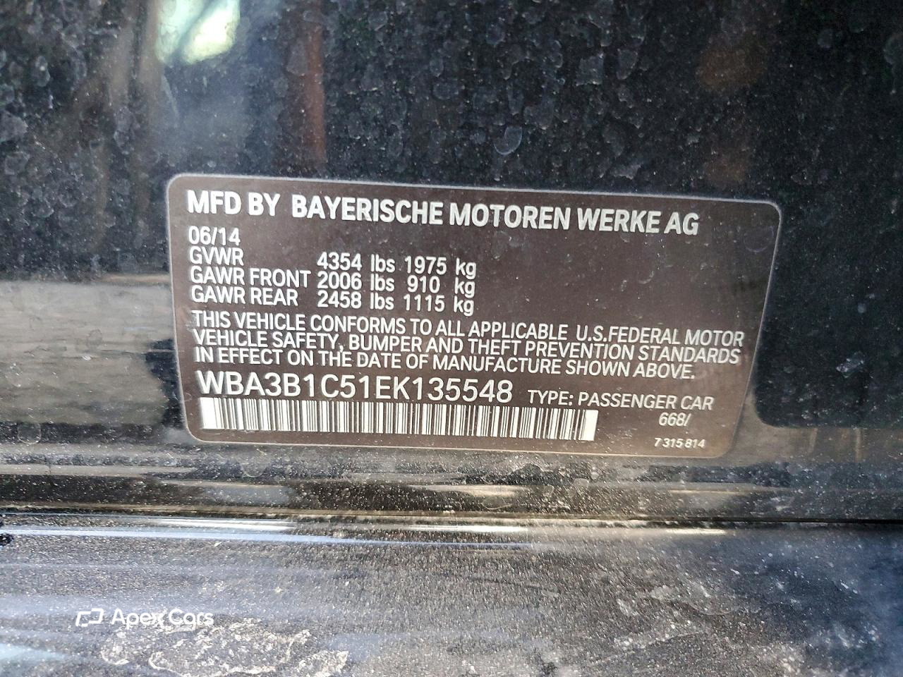 BMW Series 3 2014