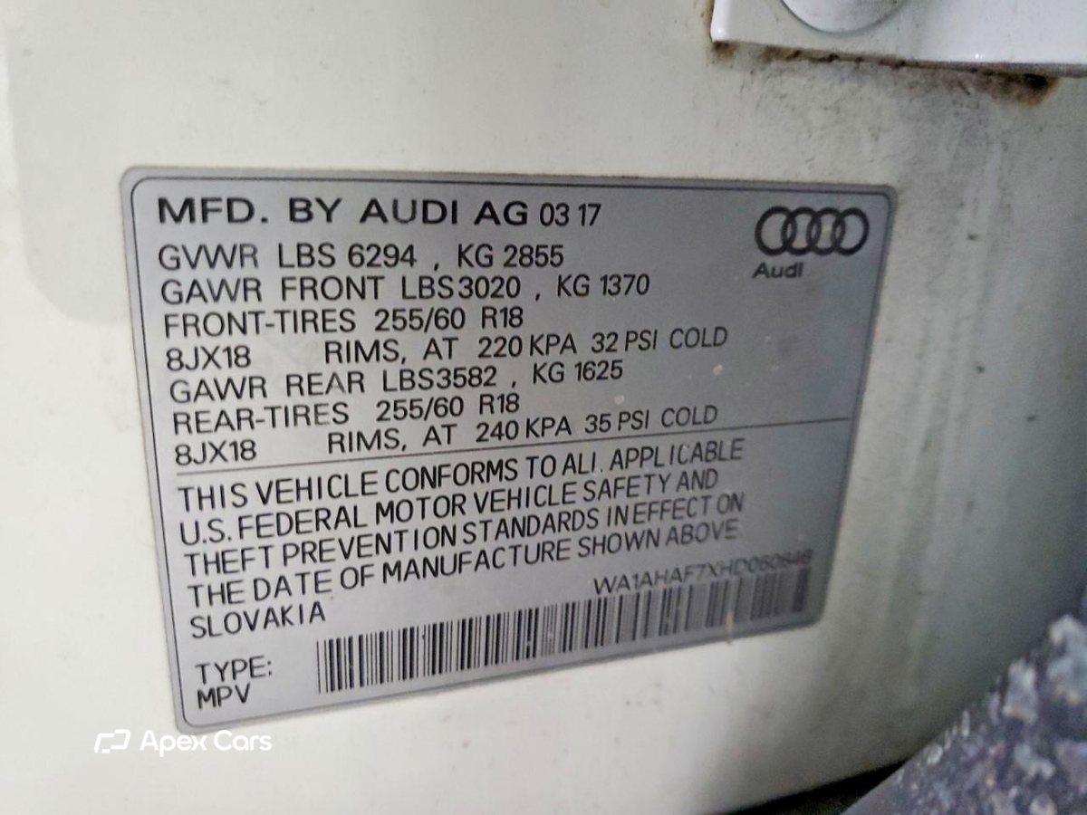 Audi Q7 2017