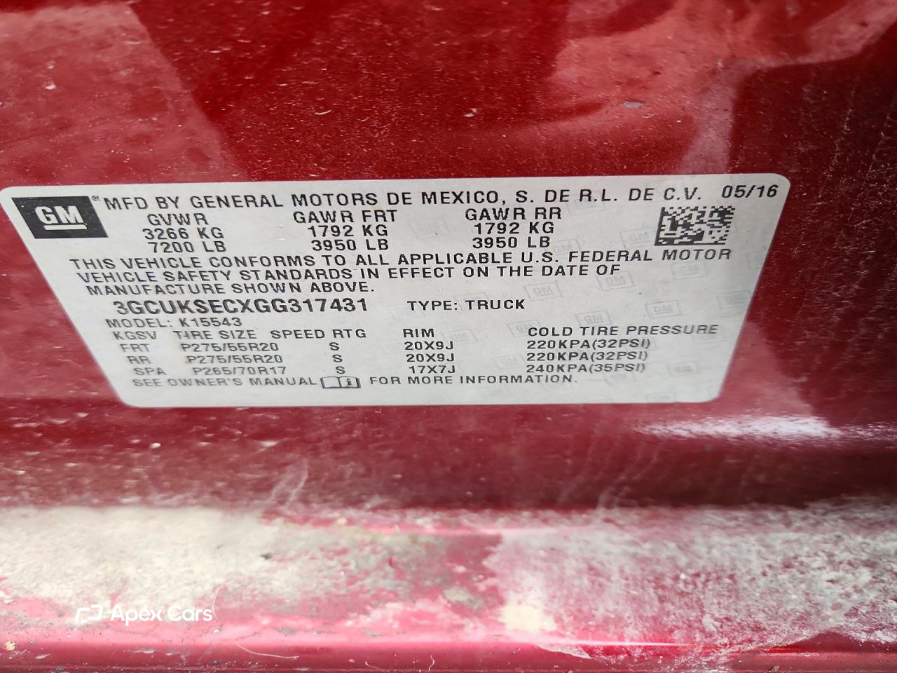 Chevrolet Silverado 2016