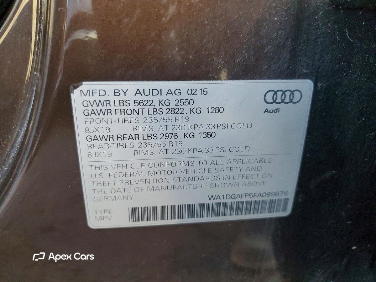 Audi Q5 2015