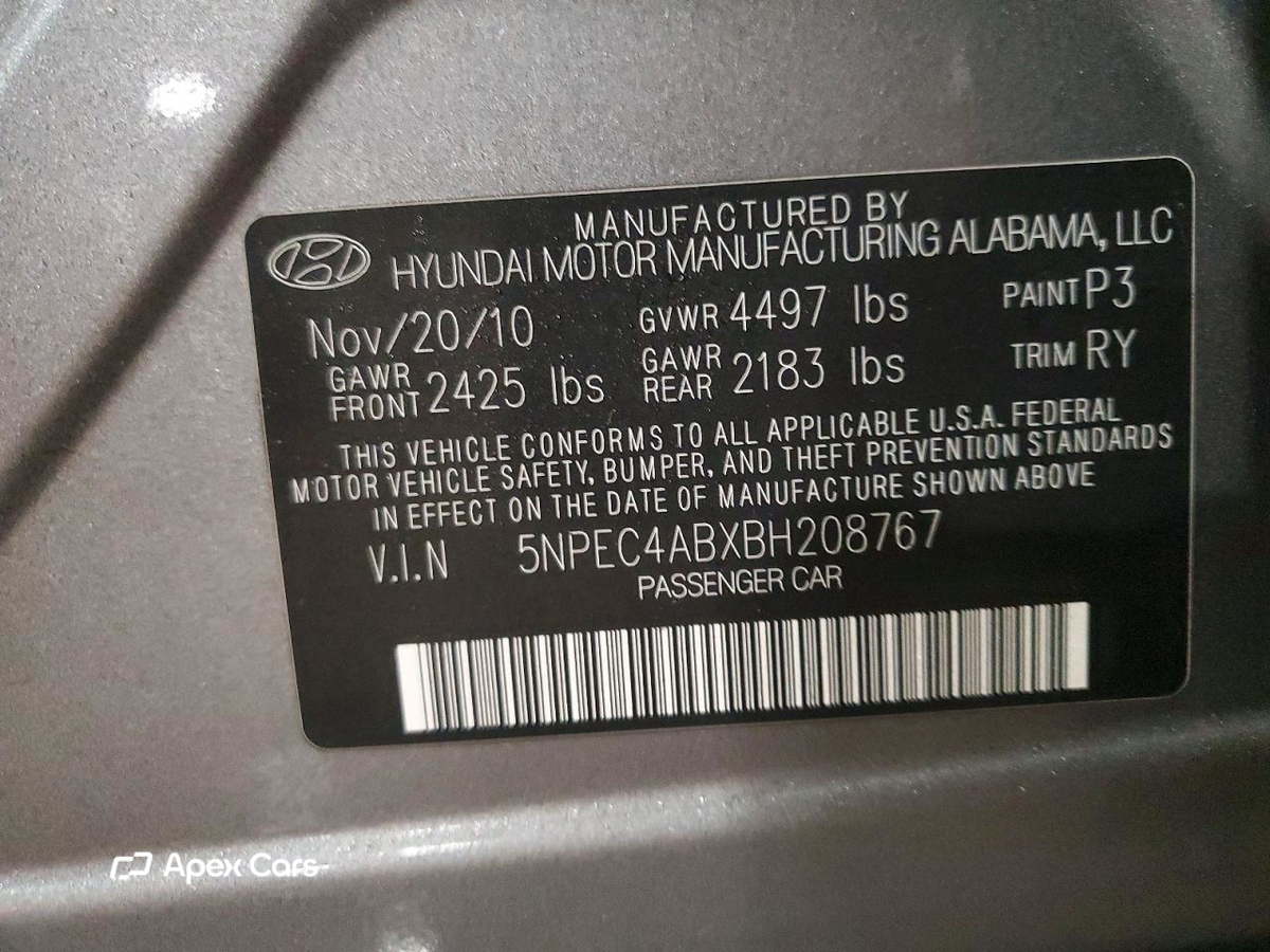 Hyundai Sonata 2011