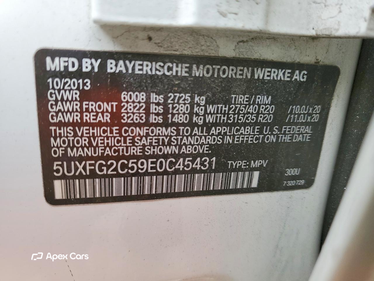 BMW X6 2014