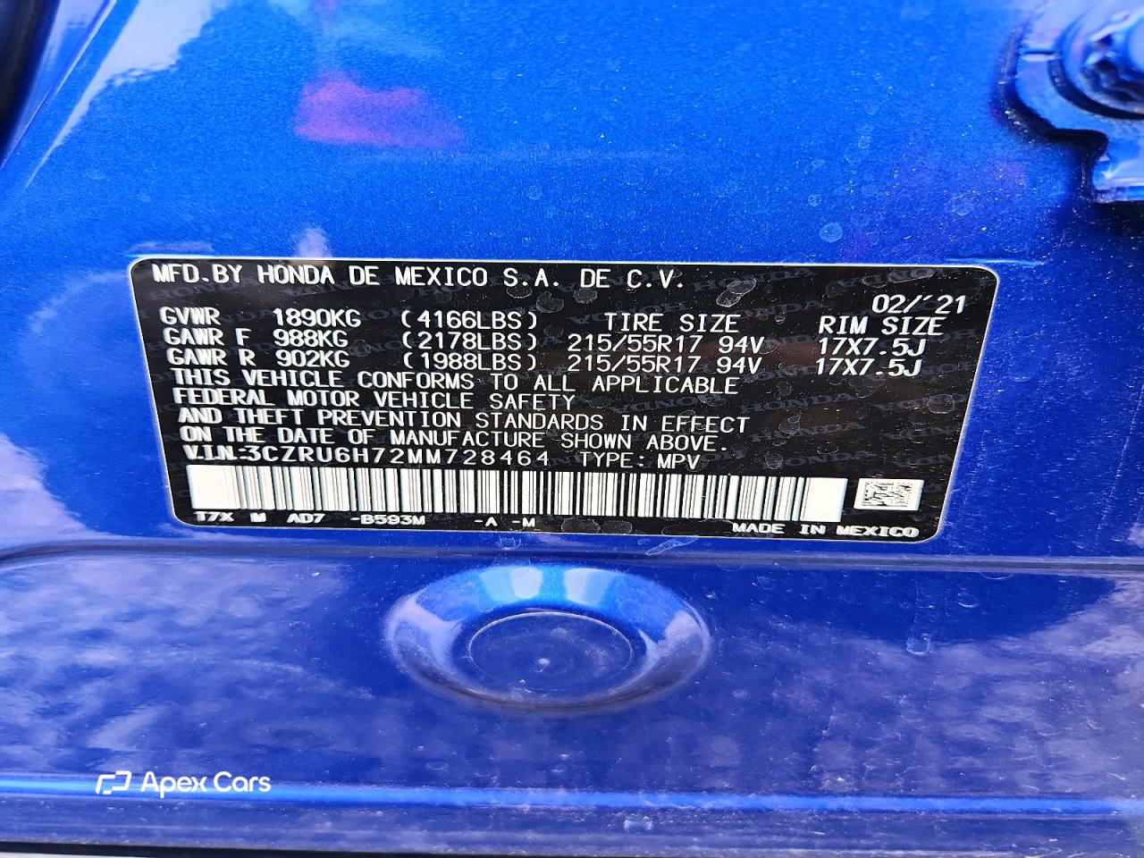 Honda HR-V 2021