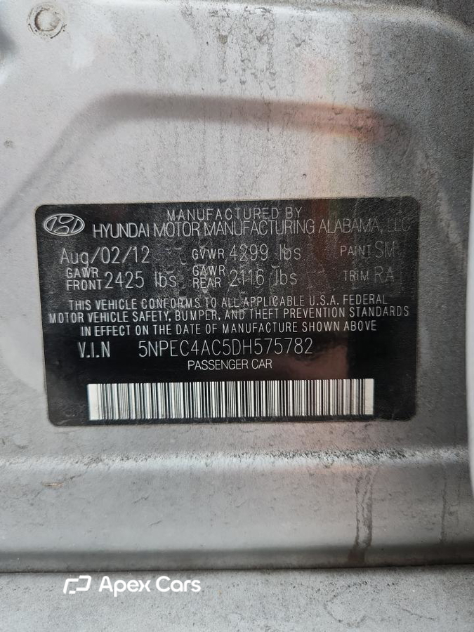 Hyundai Sonata 2013