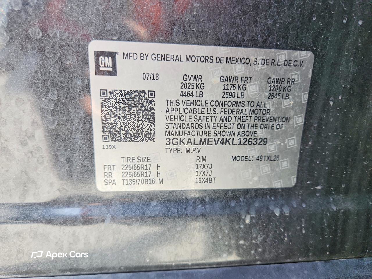 GMC Terrain 2019
