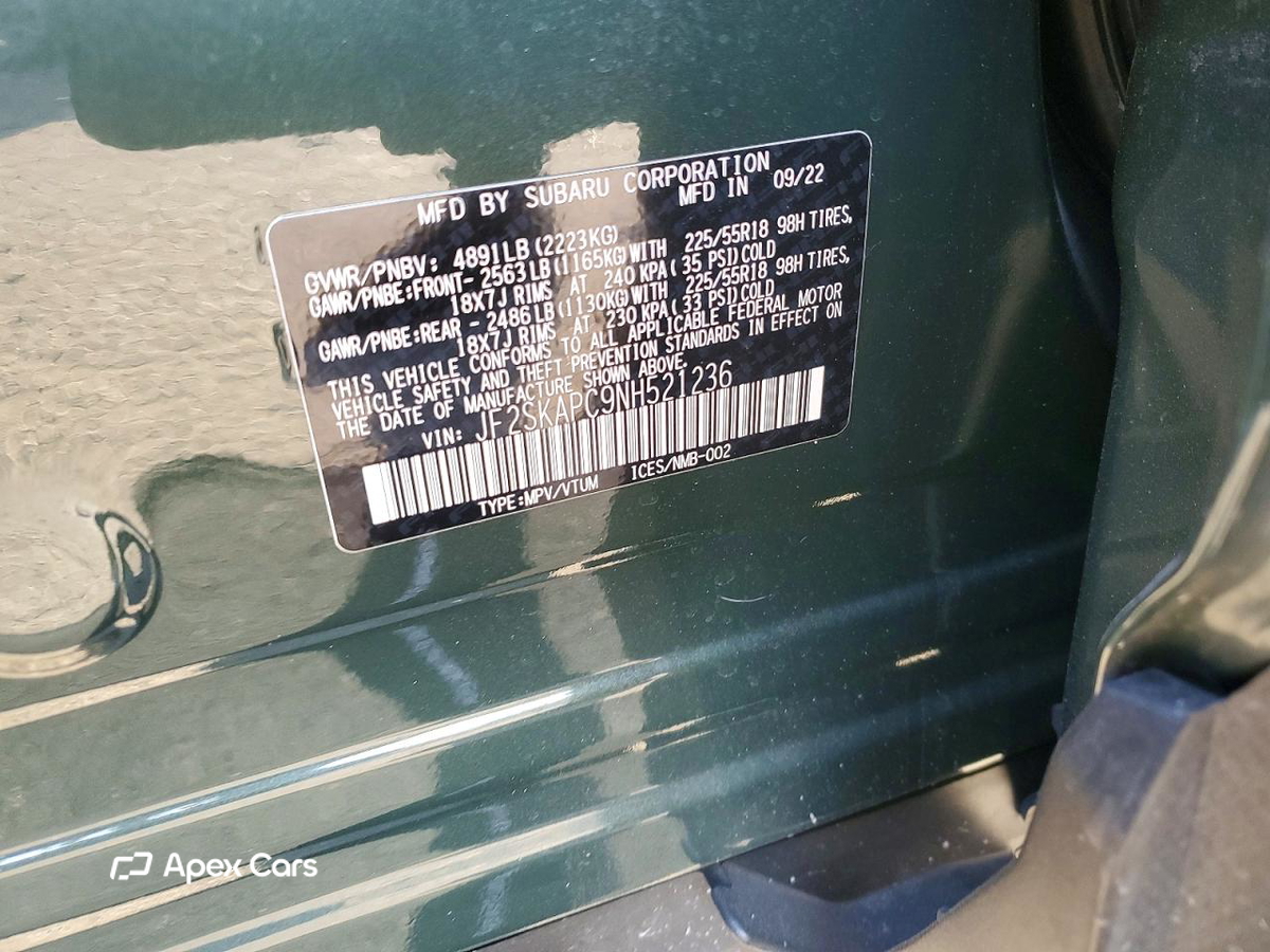 Subaru Forester 2022