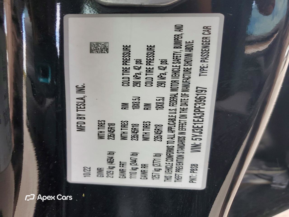 Tesla Model 3 2023