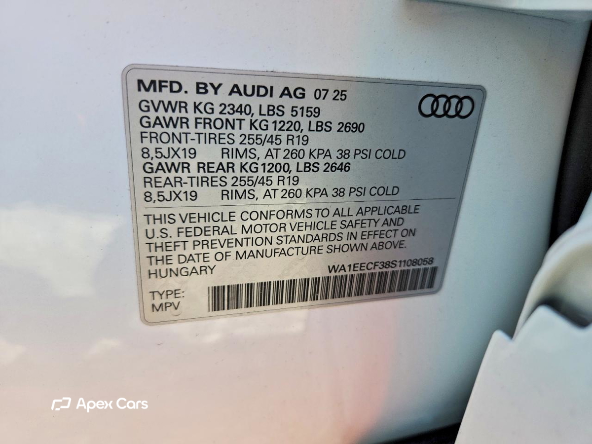 Audi Q3 2025