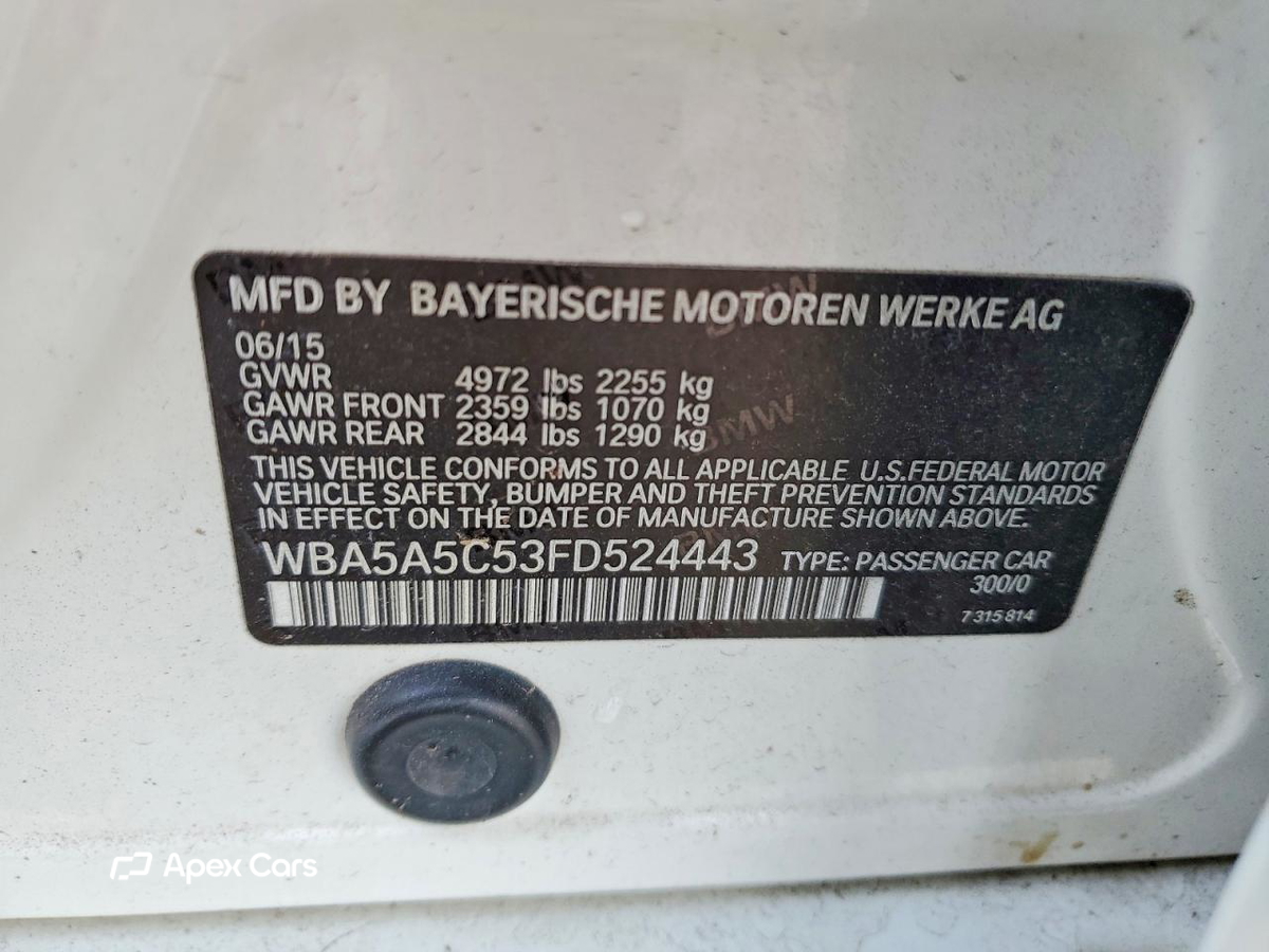 BMW Series 5 2015