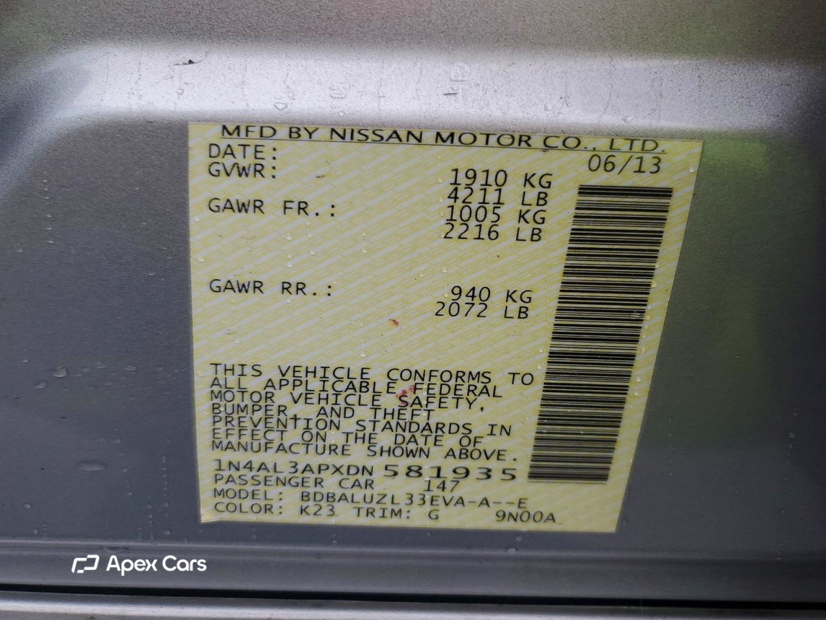 Nissan Altima 2013