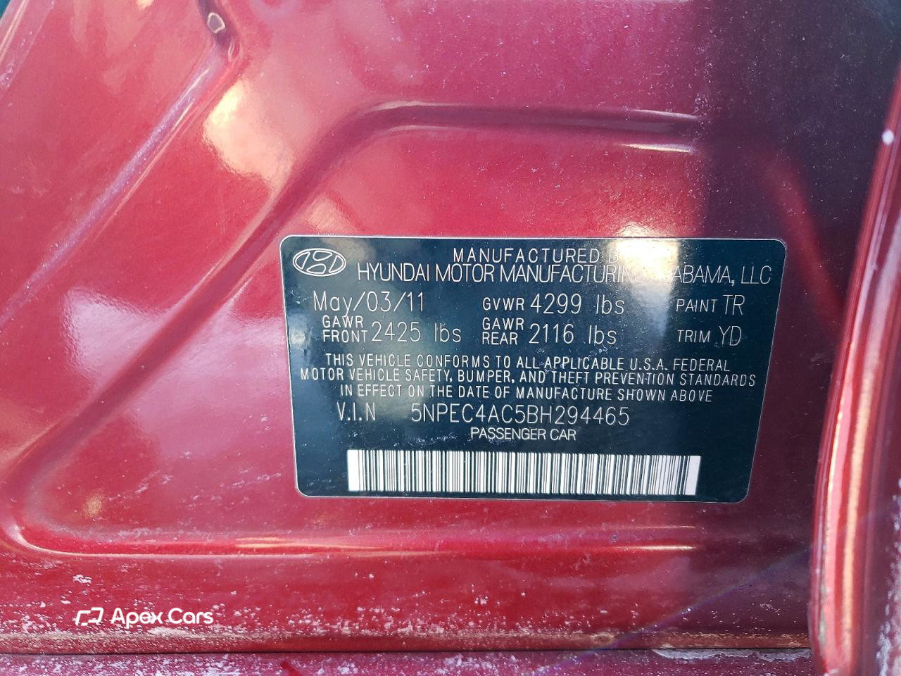 Hyundai Sonata 2011