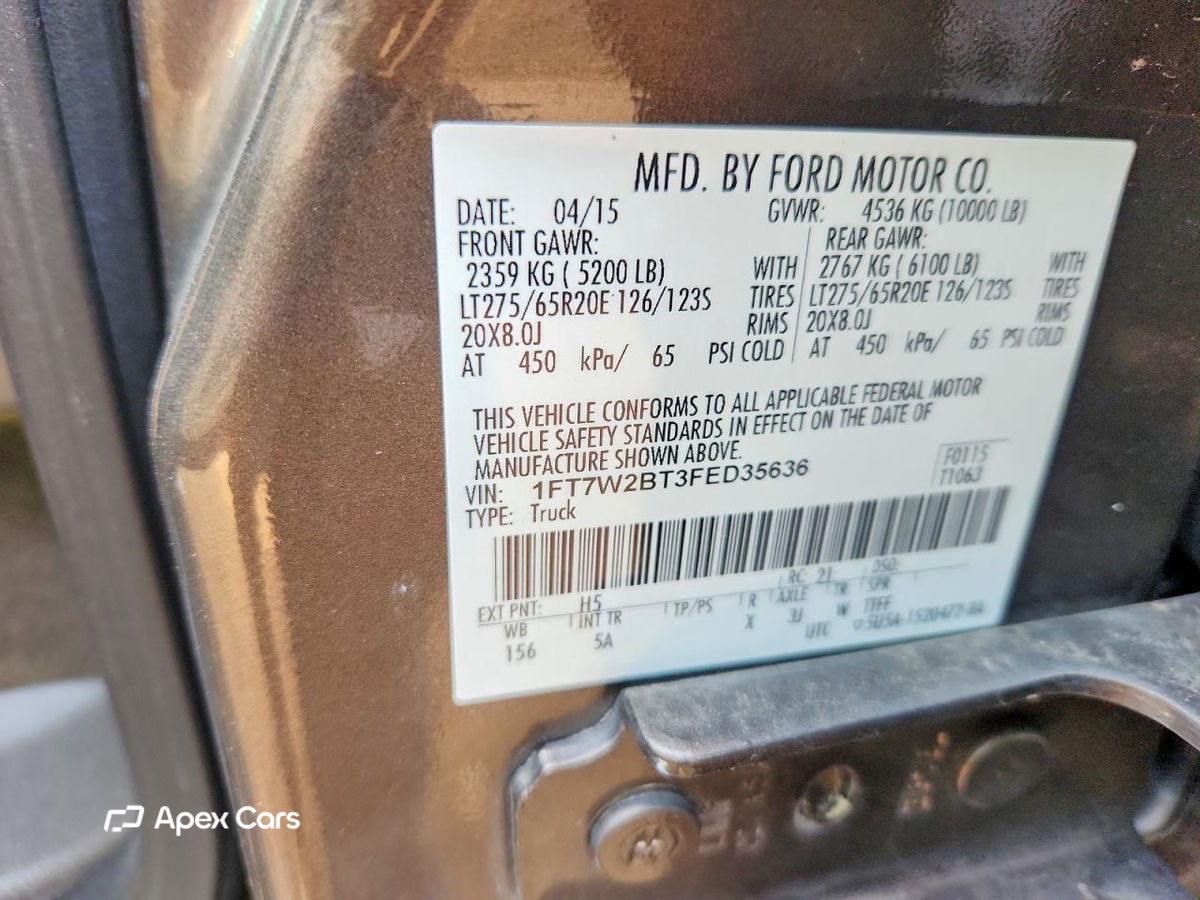 Ford F250 2015
