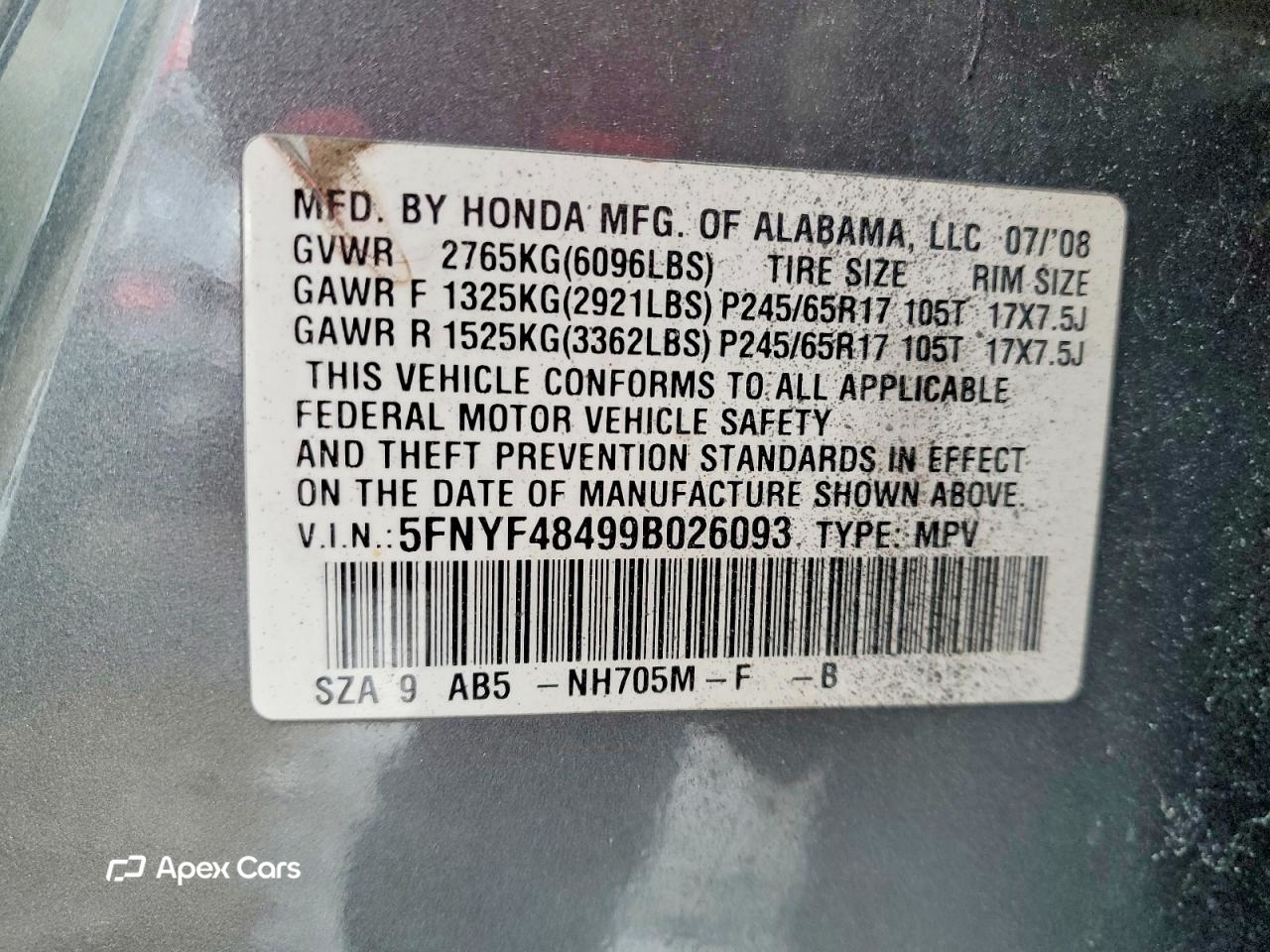 Honda Pilot 2009