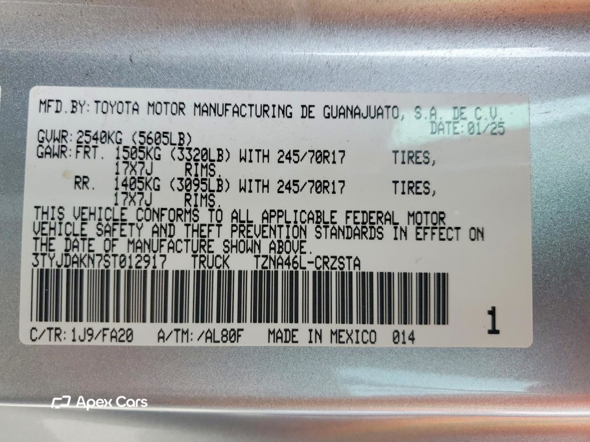 Toyota Tacoma 2025