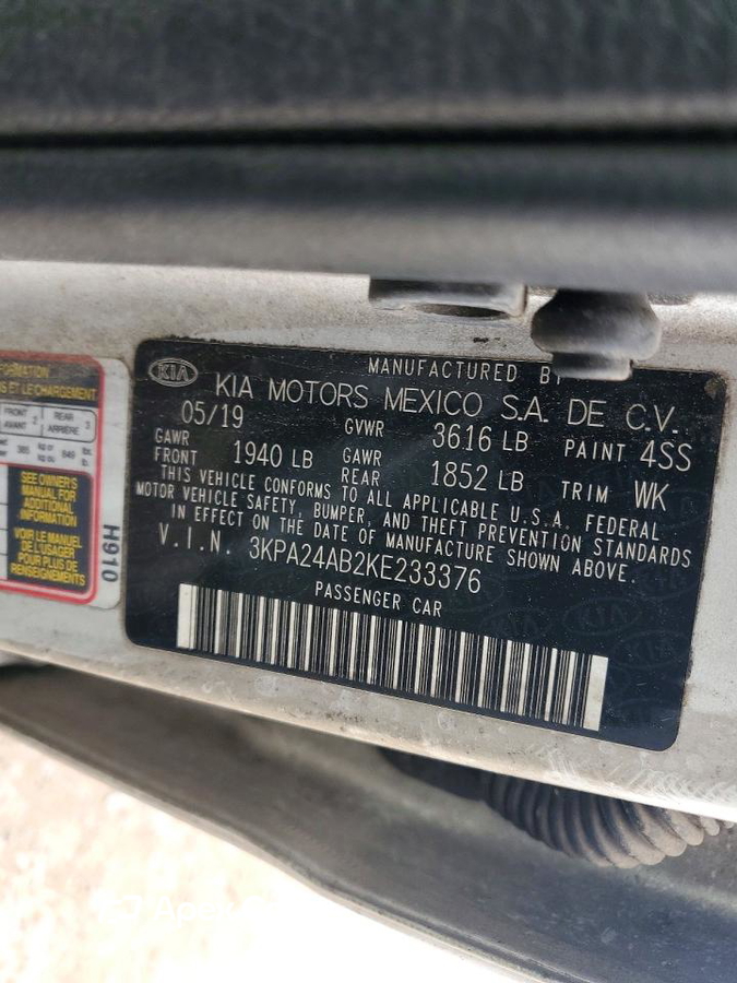 Kia Rio 2019