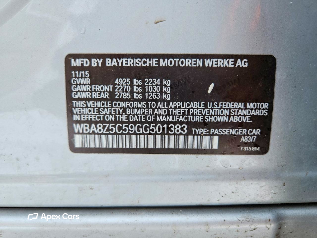 BMW Series 3 2016