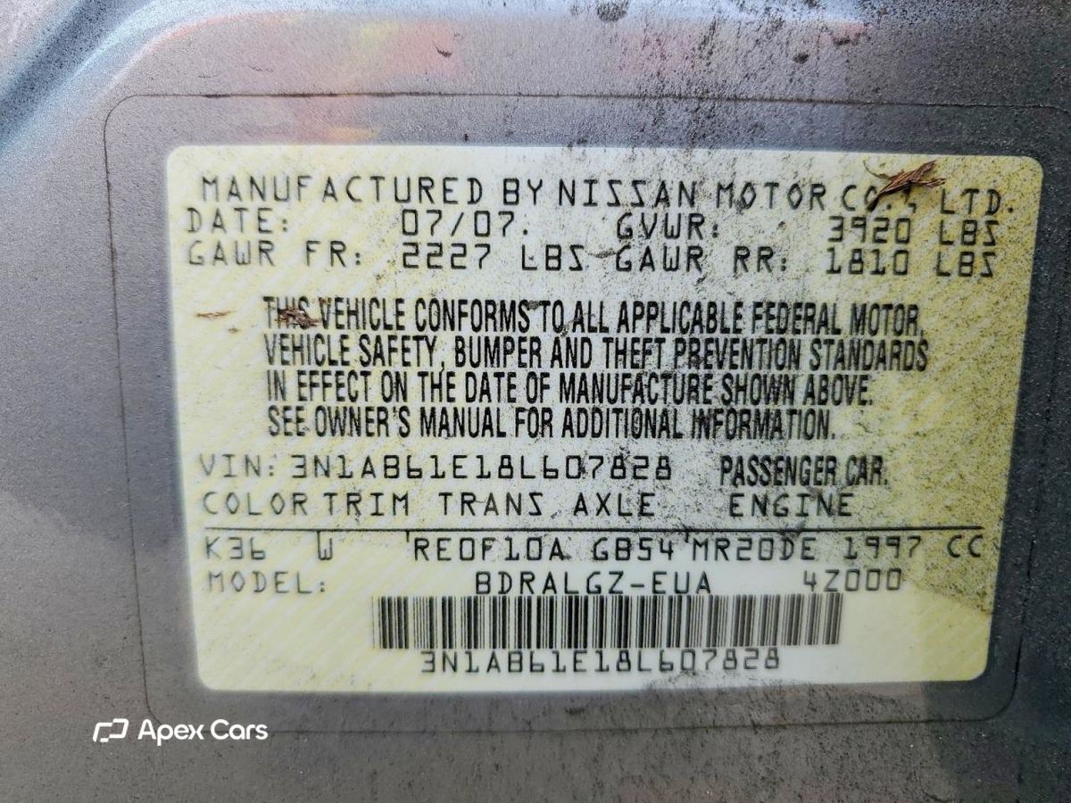 Nissan Sentra 2008