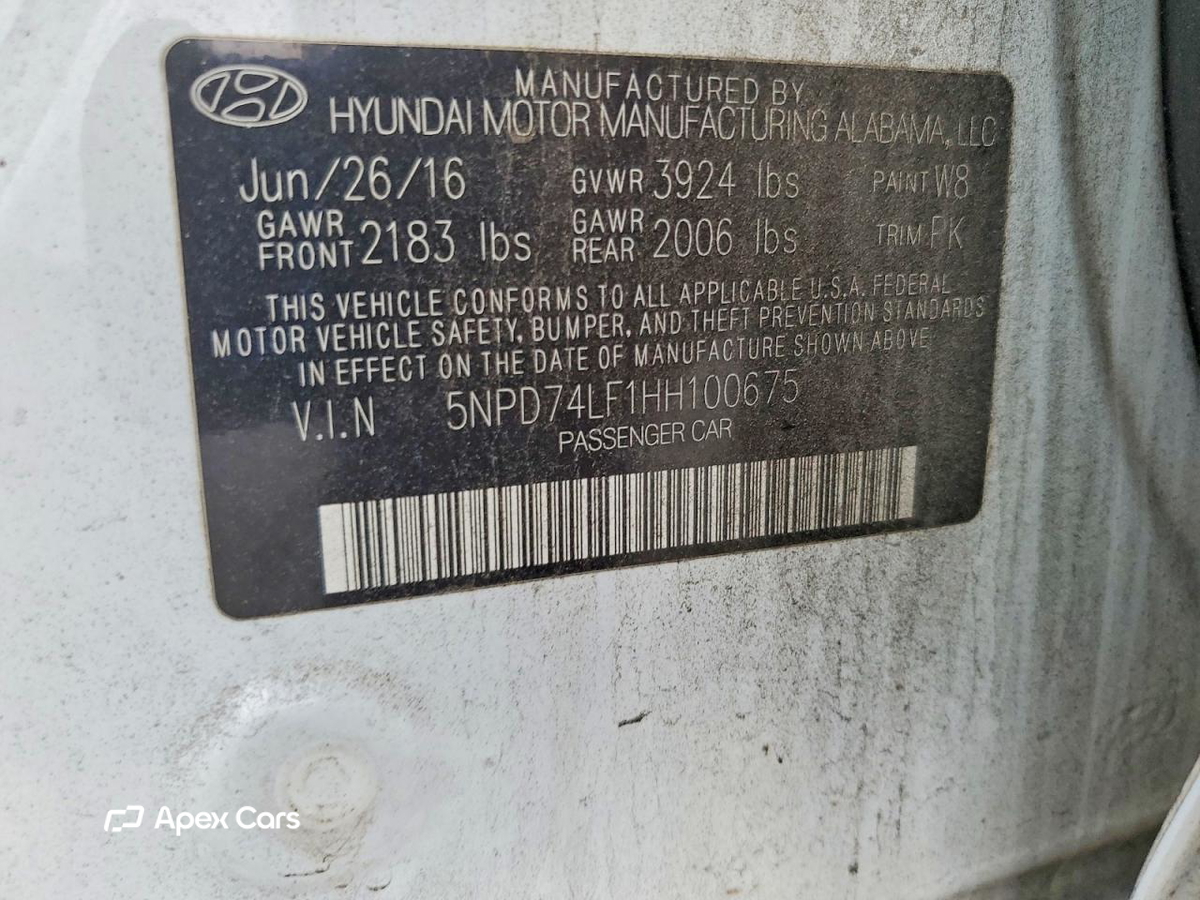 Hyundai Elantra 2017