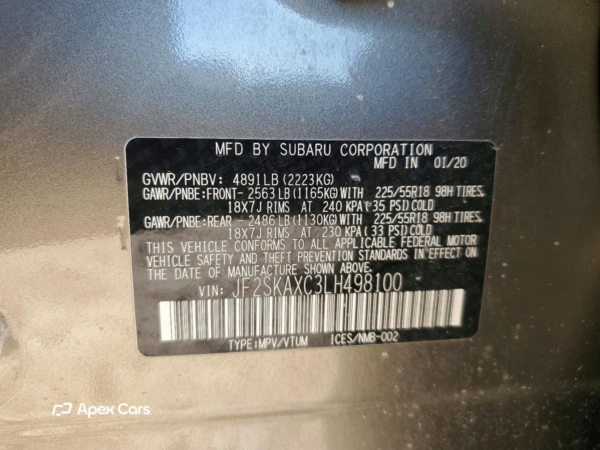 Subaru Forester 2020