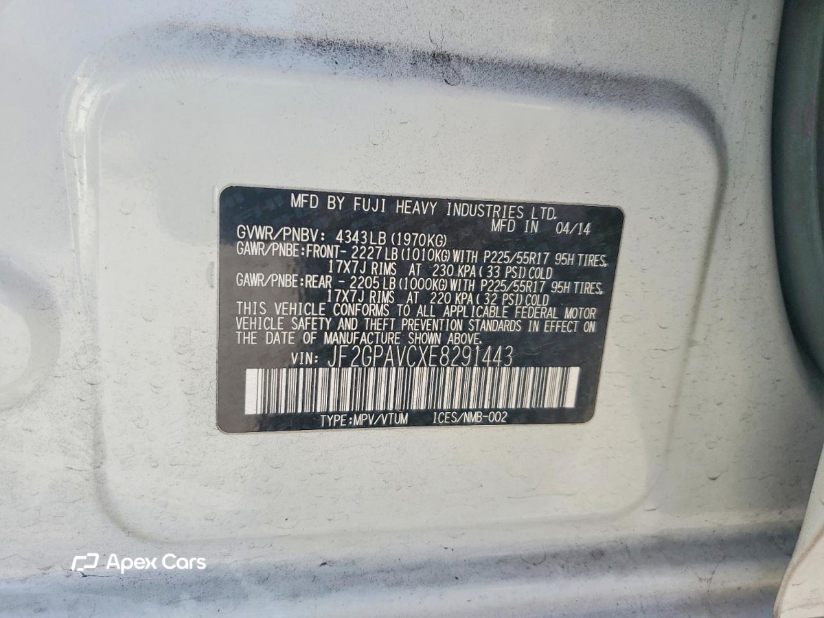 Subaru XV 2014