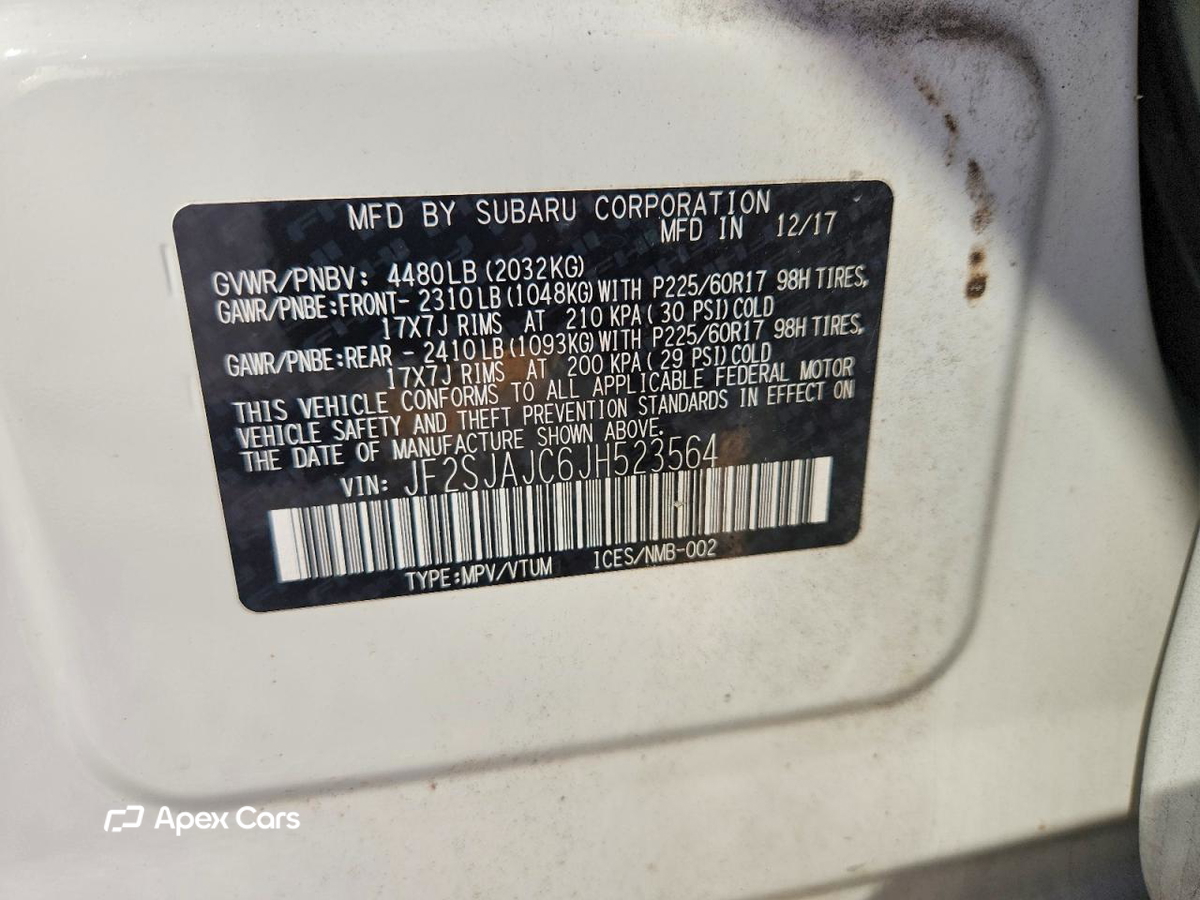 Subaru Forester 2018