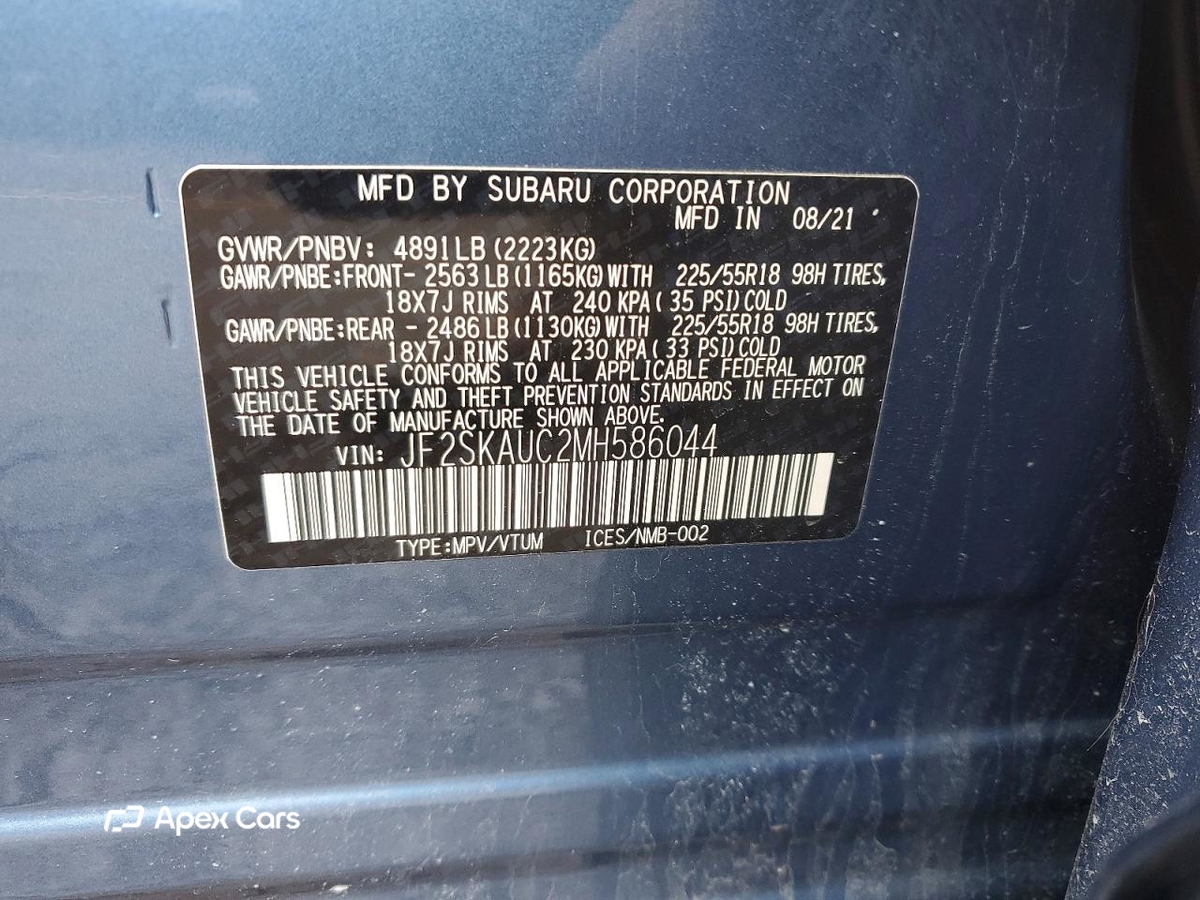 Subaru Forester 2021