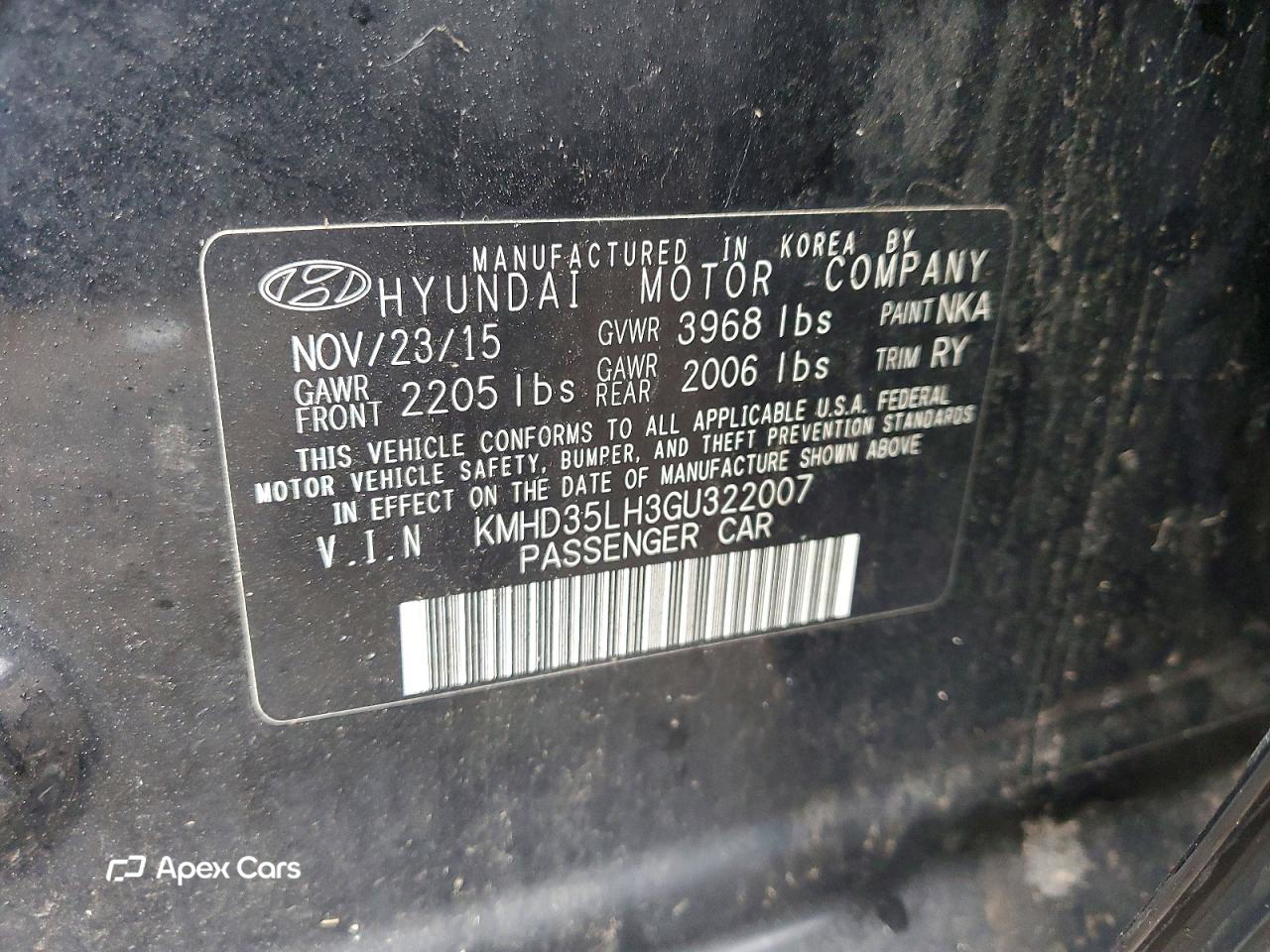 Hyundai Elantra 2016